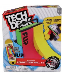 Комплект скейтборди за пръсти Tech Deck - Competition Wall 2.00, X-Connect
